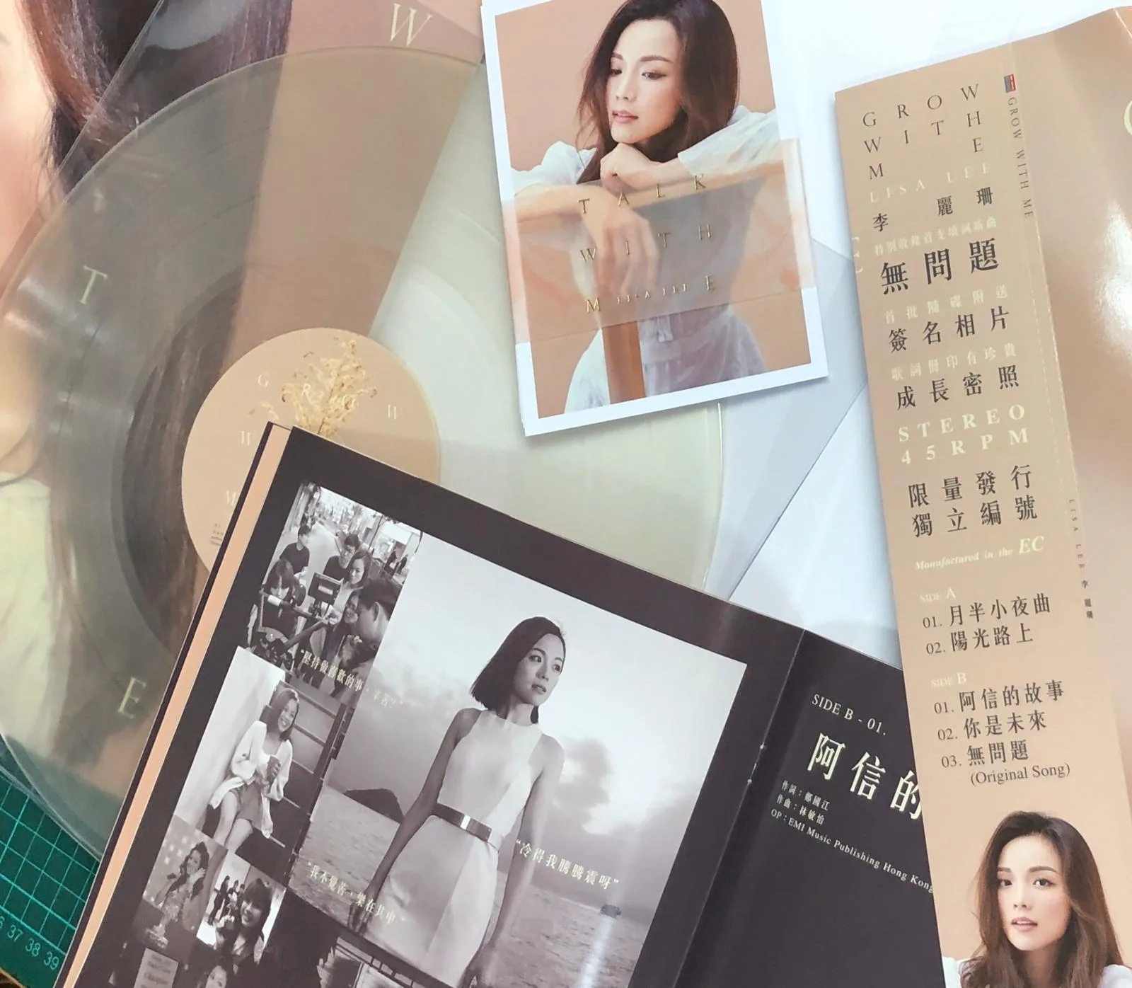 李麗珊全新Hi-Fi專輯 4首經典金曲 + 1首填詞歌曲︰《無問題》